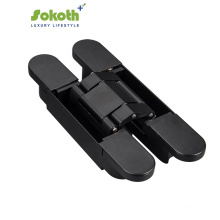 Sokoth 3d adjustable black heavy duty concealed hinge for door